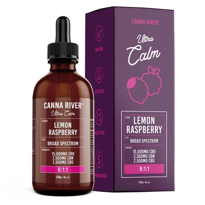 Canna River - Broad Spectrum - 6:1:1 Ultra Calm (CBD 15000mg + CBG